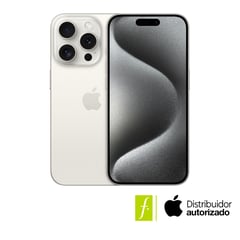 APPLE - IPhone 15 Pro de 256GB 5G | 8GB RAM | Pantalla 6.1 pulgadas | Chip A17 Pro | Carga Tipo C | Dynamic Island | Cámara 48MP