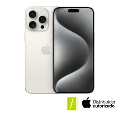 APPLE - iPhone 15 Pro Max 256GB 5G | 8GB RAM | Pantalla 6.7 pulgadas | Chip A17 Pro | Carga Tipo C | Dynamic Island | Cámara 48MP