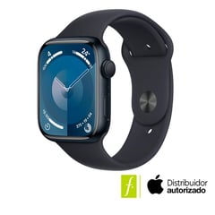 APPLE - Watch Series 9 Medianoche 45mm Correa Medianoche Talla S/M