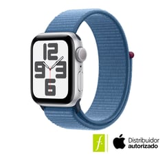 APPLE - Apple Watch SE Plata 40mm Correa Talla S/M