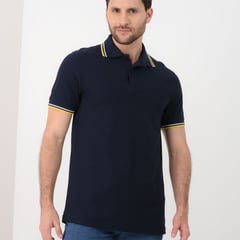 BASEMENT - Camiseta Polo Para Hombre Manga Corta