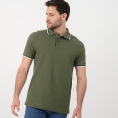 BASEMENT - Camiseta Polo Para Hombre Manga Corta