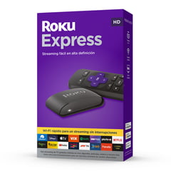 ROKU - Express, dispositivo de streaming |Incluye cable HDMI/USB de alta velocidad y control remoto | Compatible con Alexa, Google Home, Apple Air Play, Apple Home