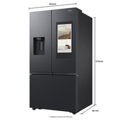 SAMSUNG - Nevecón French Door 845 lt Family Hub¿ RF32CG5910B1CO