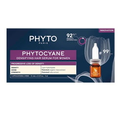 PHYTO - cyane Tratamiento Anticaída Progresivo para Mujer 12X5Ml
