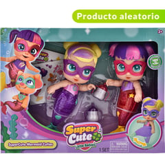 TOYLOGIC - Muñecas Super Cute Sirenas Sofi y Sisi Toylogic, Surido: Producto Aleatorio