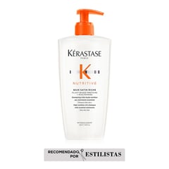 KERASTASE - Shampoo Kérastase Nutritive Bain Satin Riche Nutrición Intensa Del Cabello 500ml