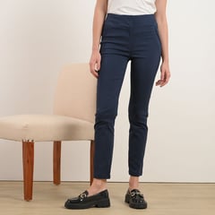 SOUTHLAND - Pantalón Recto para Mujer Tiro alto