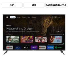 CAIXUN - Televisor 50 pulgadas 4K Ultra HD Smart TV