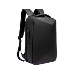 STARTEC - Morral Negro Antirrobo Carcasa Dura para portátiles de 15,6"