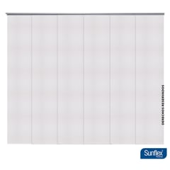 SUNFLEX - Panel Japonés Solar Screen Gris 180cm de ancho X 220cm de alto