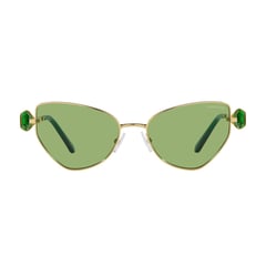 SWAROVSKI - Gafas De Sol Gold Dark Green