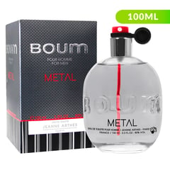 JEANNE ARTHES - Perfume Hombre Boum Homme Metal 100ml EDT