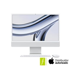 APPLE - iMac Verde | Chip M3 de Apple |8GB de RAM | 256GB SSD de Almacenamiento | macOS | Pantalla Retina 4.5K 24 pulgadas | MQRA3E/A| Computador iMac