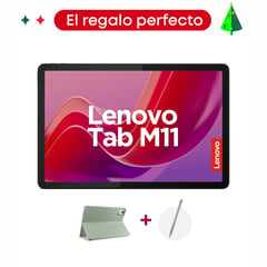 LENOVO - Tablet M11 128GB | Incluye Protector y Lapiz | Pantalla 10.95 pulgadas | 8GB RAM | Camara Posterior 13MP | Camara Frontal 8MP