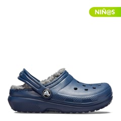 CROCS - Sandalias Classic Lined Clog K para Niño