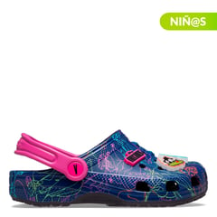 CROCS - Sandalias Classic Disney Villains Clog K para Niña