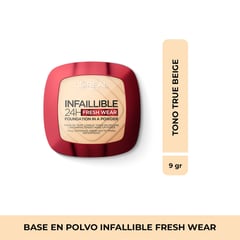 LOREAL PARIS - Polvo Compacto Fresh Wear Infallible 9 g