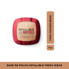 LOREAL PARIS - Polvo Compacto Fresh Wear Infallible 9 g