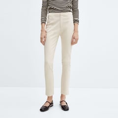 MANGO - Pantalón Skinny para Mujer Tiro alto