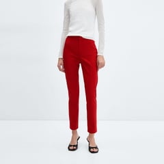 MANGO - Pantalón Skinny para Mujer Tiro alto