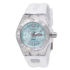 TECHNOMARINE - Reloj para Mujer Cruise . Reloj Análogo Blanco Acero inoxidable