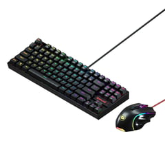 REDRAGON - Kit Gamer Teclado y Mouse K552RGB-BA-SP