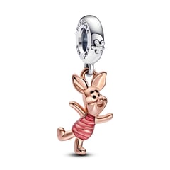 PANDORA - Charm Piglet Winnie Pooh Recubrimiento en Oro Rosa