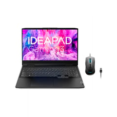 LENOVO - Portátil Gamer Ideapad Gaming 3 + Mouse Gamer | Geforce RTX 3050 |AMD Ryzen 5 | 8GB de RAM | 512GB SSD de Almacenamiento | Windows 11 | Pantalla 15.6 pulgadas | IP Gaming 3 | Computador Portátil