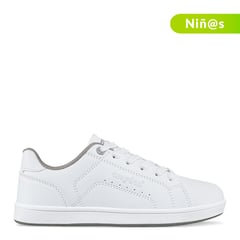 CROYDON - Tenis Tirtel C Blanco Unisex | Tenis Blancos para Niño