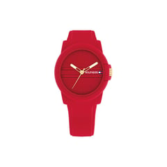 TOMMY HILFIGER - Reloj Tommy Hilfiger para Mujer 1782689 . Reloj Análogo Silicona Rojo