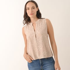 UNIVERSITY CLUB - Blusa Mujer Sin mangas