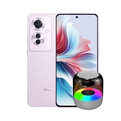 OPPO - Celular Reno 11F 5G 256GB|8GB RAM|Obsequio Speaker Bluetooth|Cámara Triple principal 64MP+8MP+2MP|Cámara frontal 32MP|Pantalla AMOLED de 6.7 Pulgadas 120 Hz|Procesador Octacore MTK Dimensity 7050 5G