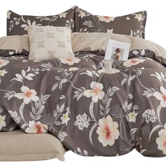 MY HOME STORE - Funda de duvet Microfibra FLORES