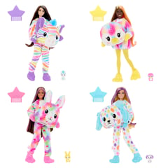 BARBIE - Cutie Reveal Muñeca Colores de Ensueño Sorpresa para niñas de 3 años en adelante