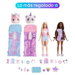 BARBIE - Cutie Reveal Set de Juego Pijamada Mattel