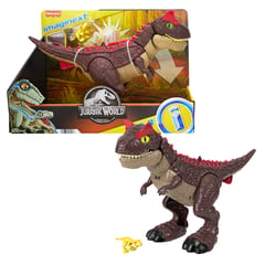 IMAGINEXT - Dinosaurio de Juguete Carnotaurus Modo Defensa