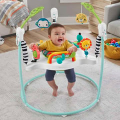 FISHER PRICE - FISHER-PRICE, Silla Saltos en la Jungla, Baby, Juguetes Didácticos, Etapa de Desarrollo