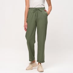 NEWPORT - Pantalón Jogger Mujer Tiro alto