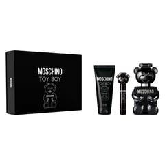 MOSCHINO - Set de Perfume Toy boy Incluye: Perfume 100 Ml + Tube Body Gel 100 Ml + Travel Spray Edp 10 Ml