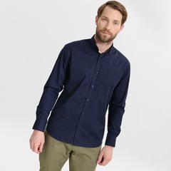 NEWPORT - Camisa Hombre Manga larga de Algodón