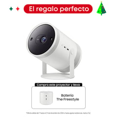 SAMSUNG - Proyector Portatil | The Freestyle 2.0 |Tamaño de imagen 32 - 100 Pulgadas | No Incluye Bateria