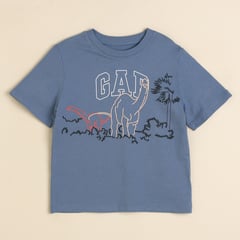 GAP - Camiseta Niño con Estampado Manga corta Algodón