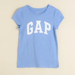 GAP - Camiseta Niña con Logo Manga corta Algodón