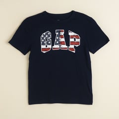 GAP - Camiseta Niño con Logo Manga corta Algodón