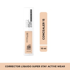 MAYBELLINE - Correctores de rostro en Aceite SUPER STAY 30 HR CONCEALER 15 10 ML