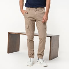 BASEMENT - Pantalón cargo Chino Hombre de Algodón