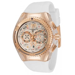 TECHNOMARINE - Reloj para Mujer Cruise . Reloj Análogo Silicona Blanco