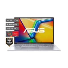 ASUS - Portátil ASUS Vivobook 16X | AMD Ryzen 7 | 16GB de RAM | 512GB SSD de almacenamiento | Windows 11 |16 Pulgadas | M3604YA-MB013W |  Computador portátil