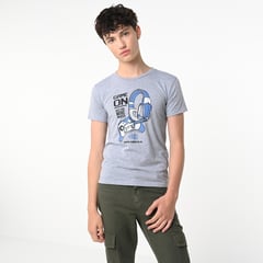 FEDERATION - Camiseta Niño con Estampado Print Manga corta Algodón